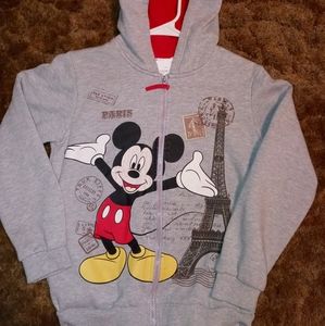 Disney zip up sweatshirt